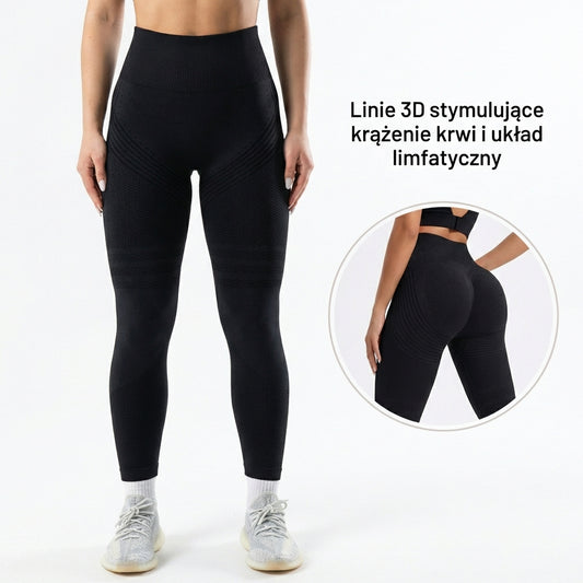 Legginsy kompresyjne 3D